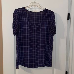 Plaid top
